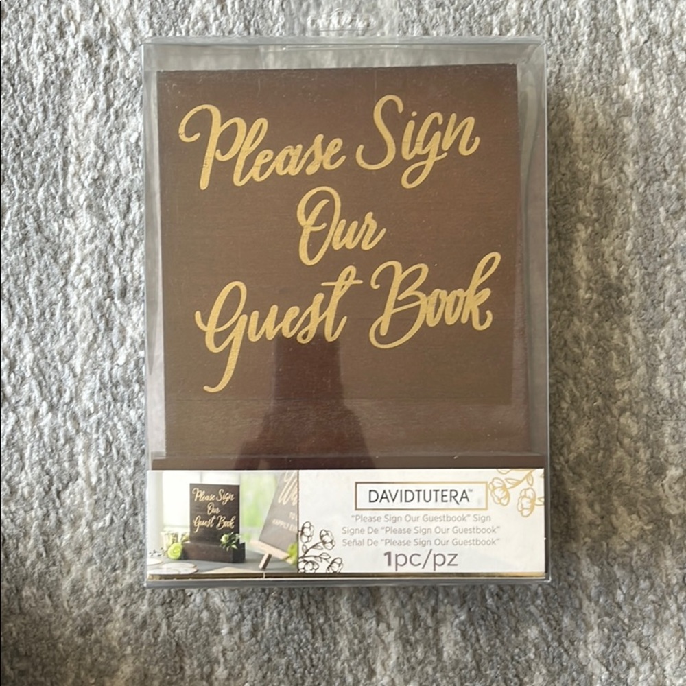 Guest Book Wedding Sign